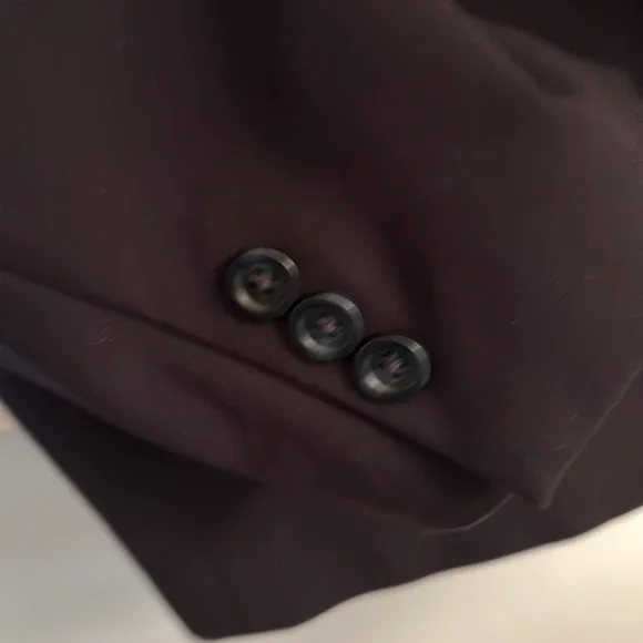 Calvin Klein Black Sport Coat Blazer Boys size 20 - Picture 3 of 7